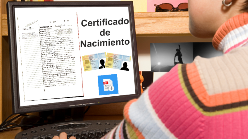 certificado de nacimiento