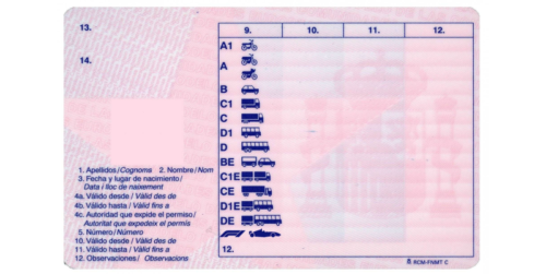 Tipos de carnet de conducir y requisitos para obtenerlos 1
